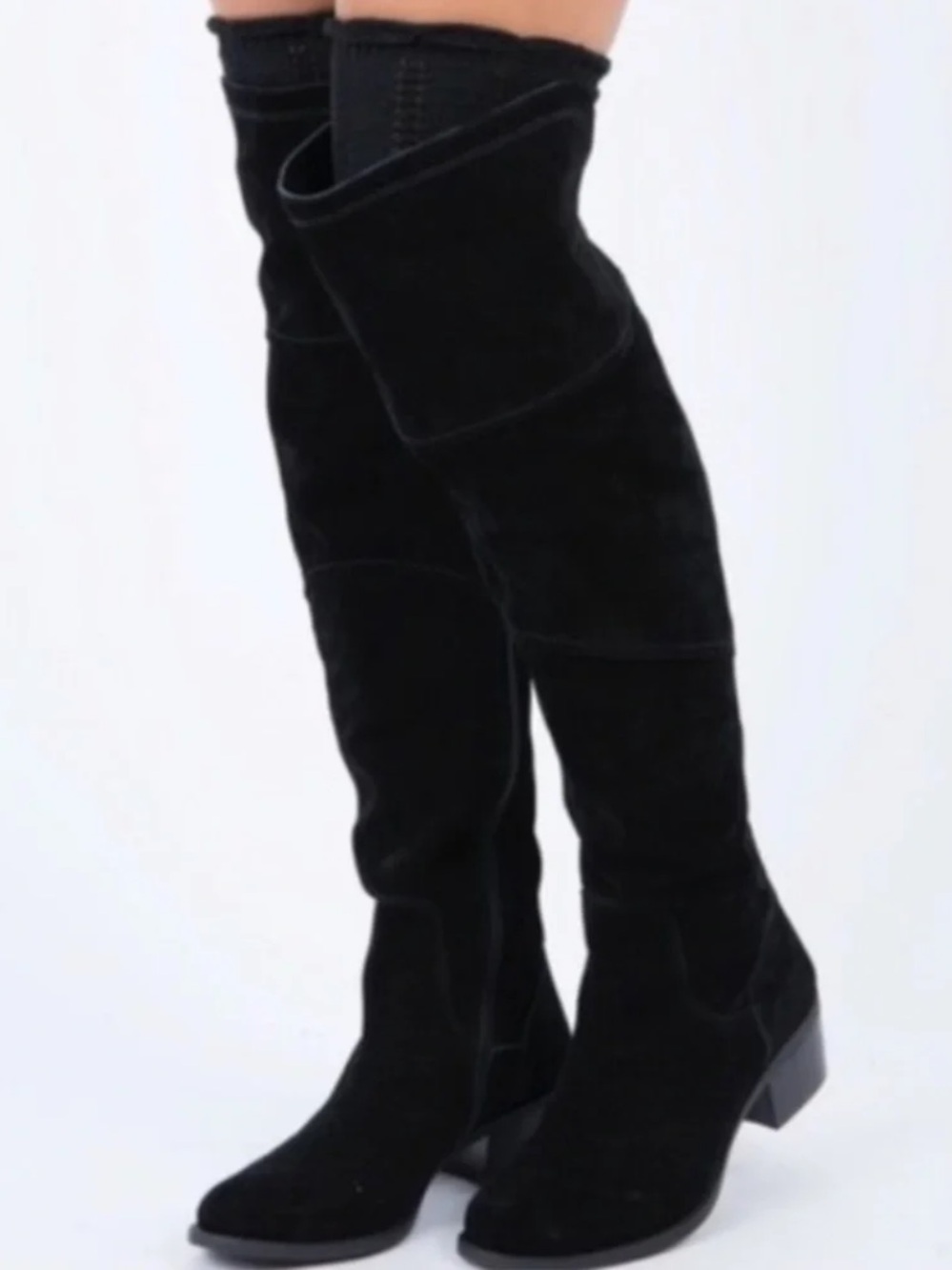 Vince Camuto Bendra Suede Over the Knee Boots